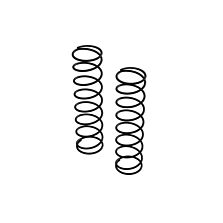 ARRMA Shock Springs: 95mm 1.08N/mm (6.17lb/in)(2)