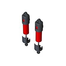 ARRMA Aluminum Shock Set, Bore:15mm, Length:143mm Oil:300cSt