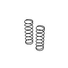 ARRMA Shock Springs, 85mm 0.64N/mm (3.65lb/in) (2)