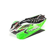 ARRMA 1/8 Painted and Trimmed Body with Decals, Green: TYPHON 4X4 BLX