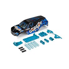 ARRMA GORGON Painted Decaled Trimmed Body Set, Blue