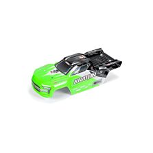 ARRMA Painted Decaled Trimmed Body, Green/Black: Kraton 4x4