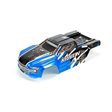ARRMA 1/8 Trimmed and Painted Body with Decals, Blue: KRATON 6S BLX