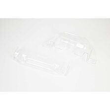ARRMA Clear Splitter And Diffuser, Trimmed: FELONY 6S BLX