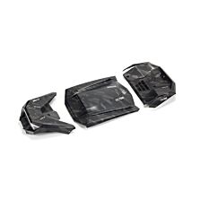 ARRMA 1/7 Exterior Body Panels Painted, Black Camo: FIRETEAM
