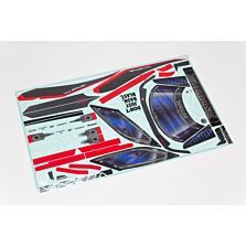 ARRMA 1/8 Clear Body with Decals: VENDETTA 4X4