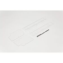 ARRMA 1/8 Wing Set,Clear: VENDETTA