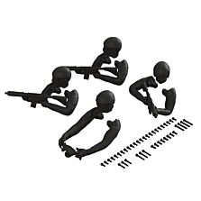 ARRMA Driver Figure Set, Black