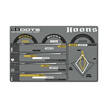 ARRMA dBoots Hoons 53/107 2.9 Pre-Mounted Belted Tires, Silver, 17mm Hex, 5-Spoke (2)