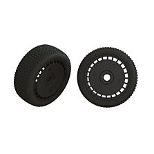 ARRMA dBoots Exabyte Glued Tire Set, Black (2)