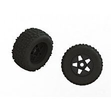 ARRMA dBoots Back-Flip Big Block MT Tire Glued (2)