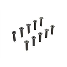 ARRMA Flat Head Hex Machine Screw, M3.5x16mm (10)
