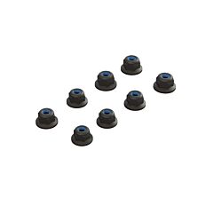 ARRMA Flanged Lock Nut M3 Black (4)