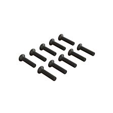 ARRMA Flat Head Hex Machine Screw, M3x14mm (10)