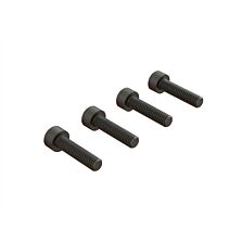 ARRMA Cap Head Machine Screw, M4x12mm (4)