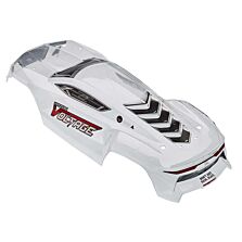 ARRMA 1/10 Bodyshell with Decals, Clear: FAZON