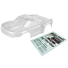 ARRMA 1/10 Clear Body with Decals: SENTON 4x4