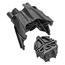 ARRMA Rear Bulkhead Set: Nero