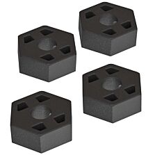 ARRMA Composite Wheel Hex 14mm Set (4): 4x4