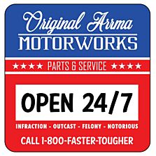 ARRMA Parts & Service Sticker