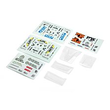 Axial Body Panel Set, Clear: UTB18 4WS