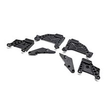 Axial Shock Towers & Panhard Mounts, Front/Rear: SCX10 III HP