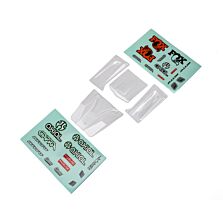 Axial Body Panel Set, Clear, Capra: UTB18
