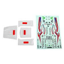 Axial Body Panel Set, Clear: Capra 1.9 UTB