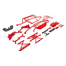 Axial Cage Set, Complete, Red: Capra 4WS UTB