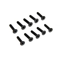 Axial M3 x 14mm Flat Head Screw (10)