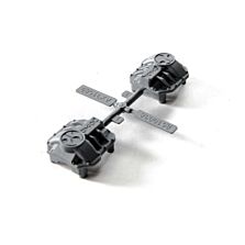 Axial AR44 Differential Covers (Silver)