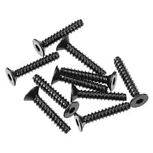 Axial Hex Socket Tapping Flat Head M3x16mm Black (10)
