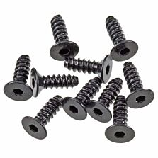 Axial Hex Socket Tapping Flat Head M2.6x8mm Blk(10)