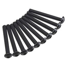 Axial Hex Socket Button Head M3x25mm Black (10)