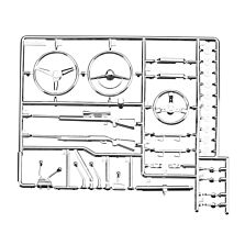 Axial Interior Detail Parts Tree Chrome
