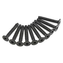 Axial Hex Socket Tap Flat Head M3x18mm Black (10)