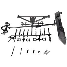 Axial Rear Bumper Tire Carrier SCX10 Poison Spyder JK