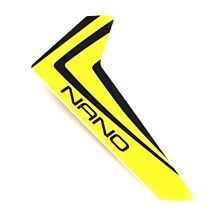 Blade Yellow Vertical Fin with Decal: Nano CP X