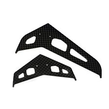 Blade Stab/Fin Set, Carbon Fiber: 300 X