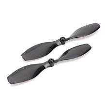 Blade Prop, Clockwise Rotation, Black (2): Nano QX