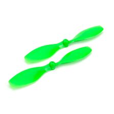 Blade Prop, Clockwise Rotation, Green (2): Nano QX