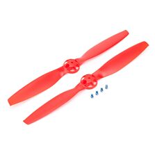 Blade Prop, CW & CCW Rotation, Red: 350 QX