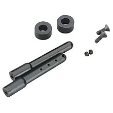 Duratrax Nylon Body Post, Black 2" (2)