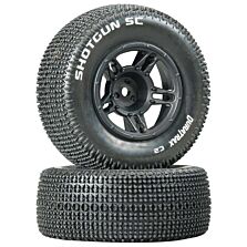 Duratrax 1/10 Shotgun SC Tire C2 Mounted Front Tires: Slash (2)