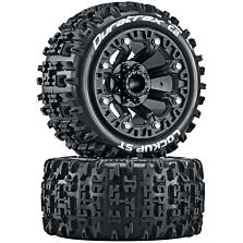 Duratrax Lockup ST 2.2 Tires, Black (2)