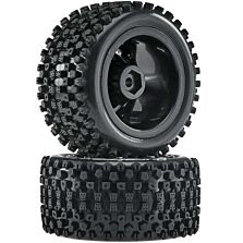 Duratrax Six Pack ST 2.2 Tires, Black (2)