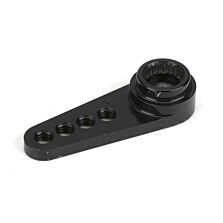 Dynamite 1/2 Machined Aluminum 23T Servo Arm, Black