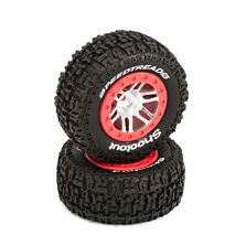 Dynamite SpeedTreads™ Shootout™ SC Tires Mounted: Slash Front (2)