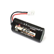 Dynamite 4.8V 220mAh Micro SCT, Rally, Truggy NiMH Battery: Molex