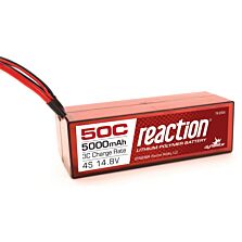 Dynamite Reaction HD 14.8V 5000mAh 50C 4S LiPo, Hardcase: EC5